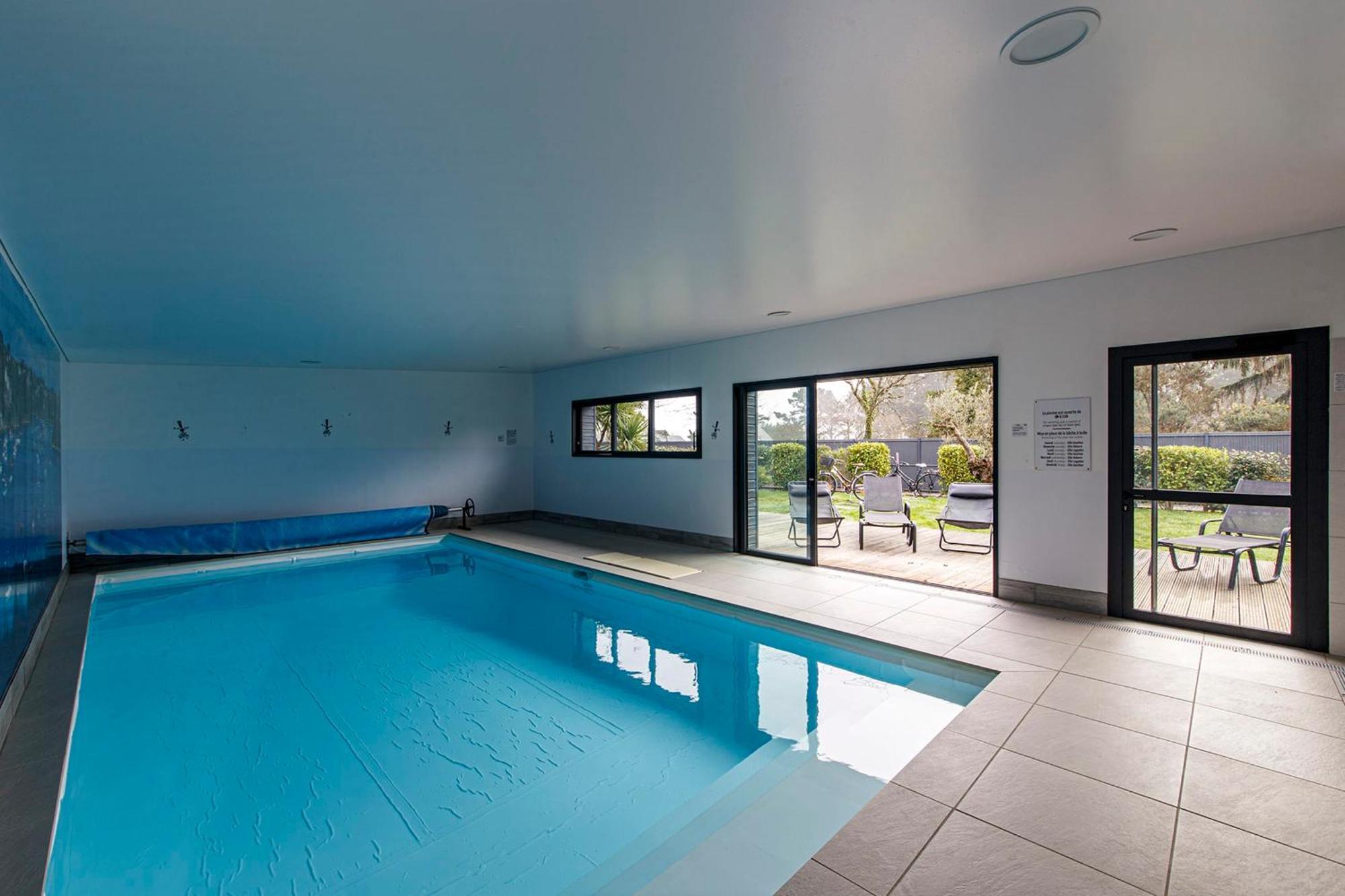 Holavre- Maison Pour 5P Avec Piscine Le Tour-du-Parc Zewnętrze zdjęcie