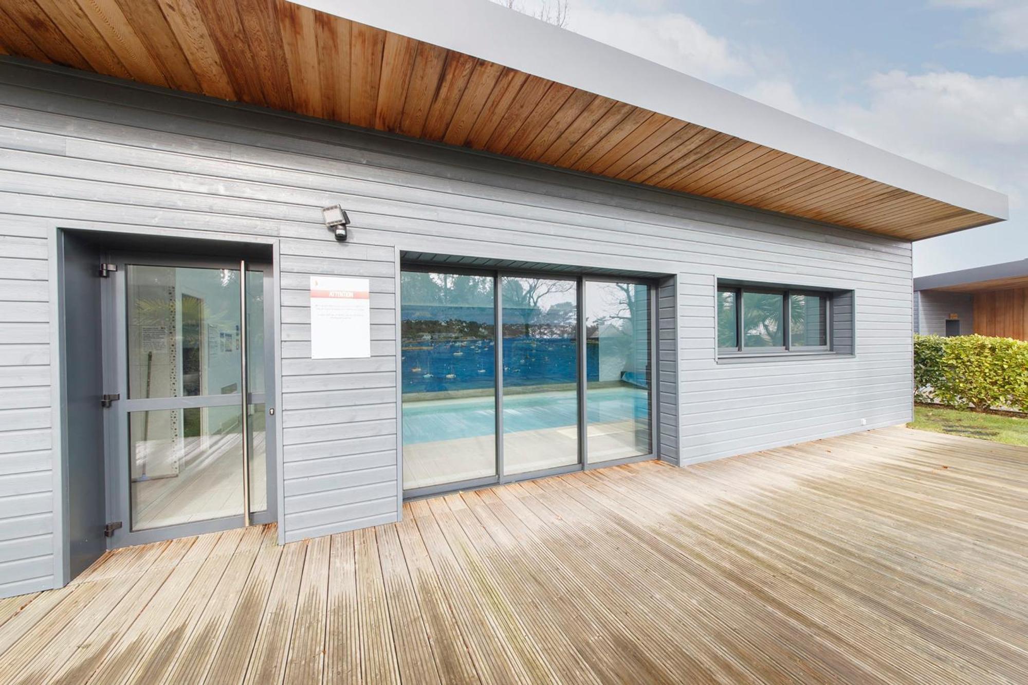 Holavre- Maison Pour 5P Avec Piscine Le Tour-du-Parc Zewnętrze zdjęcie