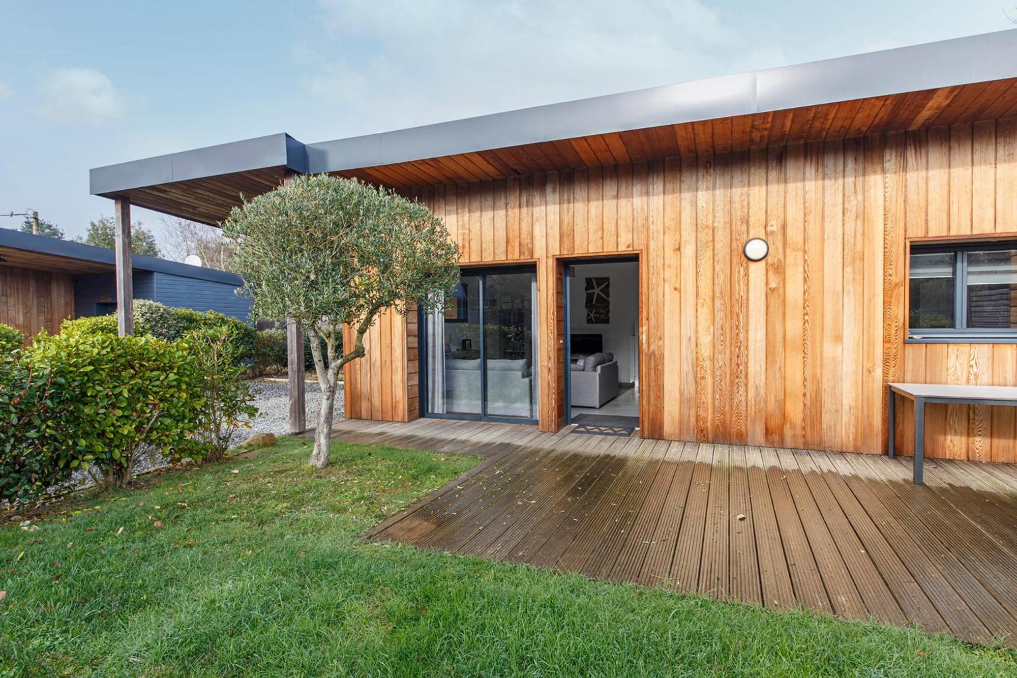 Holavre- Maison Pour 5P Avec Piscine Le Tour-du-Parc Zewnętrze zdjęcie